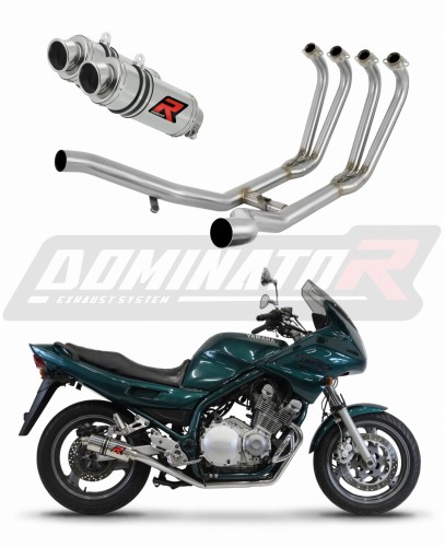 complete exhaust system with muffler DOMINATOR Full System GP1 fits the motorcycle Yamaha XJ 900 Diversion 1994   2003 7