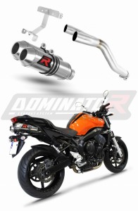 Yamaha FZ6 FAZER 600 S1 2004 - 2010 kipufogó Dob OV + dB killer medium