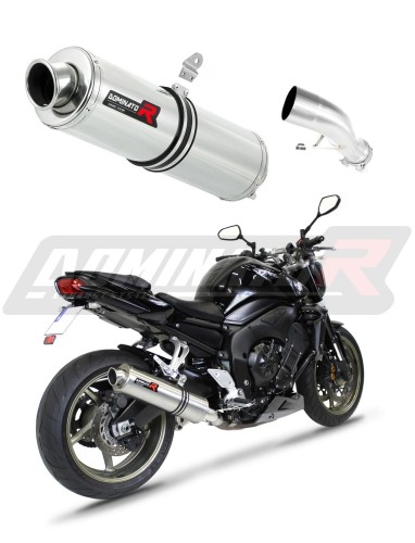 exhaust muffler DOMINATOR oval fits the motorcycle Yamaha FZ1 FAZER 1000 2006   2015 7