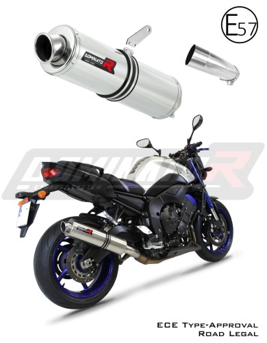 DOMINATOR Homologált ROUND kipufogó dob FZ 8 N / FZ8 S FAZER 2010 - 2016 motorkerékpárhoz 8