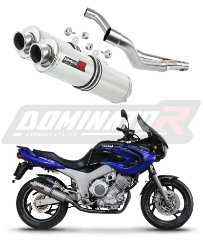 exhaust muffler DOMINATOR ROUND fits the motorcycle Yamaha TDM 850 1996   2001 6
