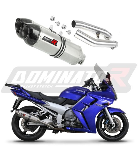 exhaust muffler DOMINATOR HP1 fits the motorcycle Yamaha FJR 1300 2001   2005 7