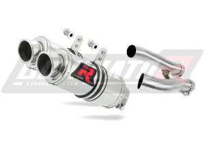 Yamaha XJR 1200 1995 - 1998 kipufogó Dob GP1 + dB killer medium