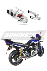 Yamaha XJR 1300 99 06 kipufogó GP1 dob + dB killer medium
