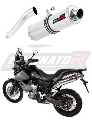 exhaust muffler DOMINATOR ROUND fits to Yamaha XT 660 Z TENERE 2008  2016 5