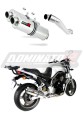 exhaust muffler DOMINATOR oval fits the motorcycle Yamaha BT 1100 BULLDOG 2001   2007 5