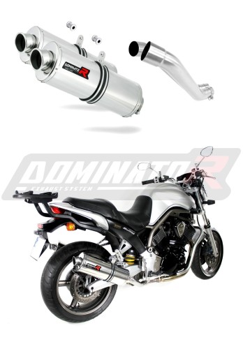 DOMINATOR ovális kipufogódob, amely illeszkedik a Yamaha BT 1100 BULLDOG 2001 - 2007 motorkerékpárhoz 5