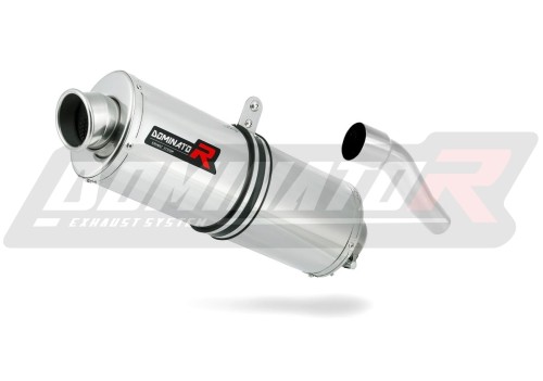 exhaust muffler DOMINATOR oval fits the motorcycle Yamaha TZR 125  3