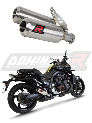 DOMINATOR GP kipufogó dob Yamaha V MAX 1700 2009 - 2019 motorkerékpárhoz 6