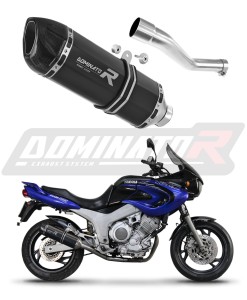 Yamaha TDM 850 Jobb Oldal 1996 - 2001 kipufogó Hangtompító HP1 BLACK + dB killer medium