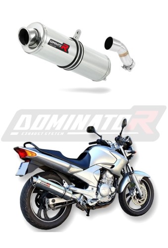 DOMINATOR kerek kipufogó dob Yamaha YBR 250 motorkerékpárhoz  6