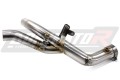 decat DOMINATOR középdob összekötő cső Mid Pipe YZF R1 1000 RN22 2009 - 2014 motorkerékpárhoz 2