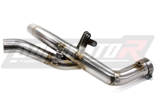 decat DOMINATOR középdob összekötő cső Mid Pipe YZF R1 1000 RN22 2009 - 2014 motorkerékpárhoz 2