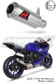 exhaust muffler DOMINATOR homologated road legal GP fits the motorcycle YZF R1 1000 RN32 2015   2016 8