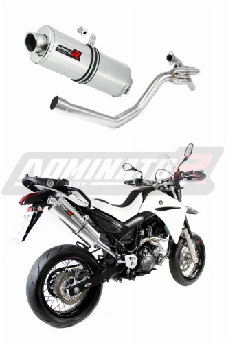 exhaust muffler DOMINATOR oval fits the motorcycle Yamaha XT 660 X 2004   2016 7