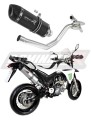 exhaust muffler DOMINATOR HP1 BLACK fits the motorcycle Yamaha XT 660 X 2004   2016 5