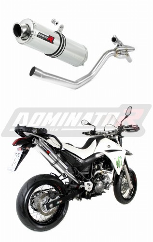exhaust muffler DOMINATOR ROUND fits the motorcycle Yamaha XT 660 X 2004   2016 7