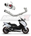 complete exhaust system with muffler DOMINATOR Full System GP1 fits the motorcycle Yamaha XP 530 T MAX 2012   2016 6