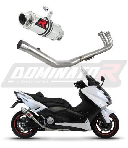 complete exhaust system with muffler DOMINATOR Full System GP1 fits the motorcycle Yamaha XP 530 T MAX 2012   2016 6