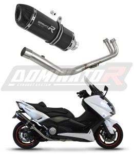 Yamaha XP 530 T-MAX 2012 - 2016 Full System Kipufogó leömlő Dob HP1 BLACK + dB killer medium