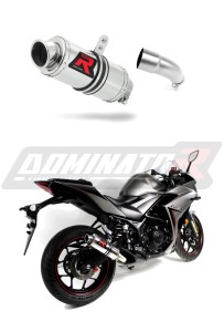Yamaha YZF R3 2015 - 2018 kipufogó GP1 dob + közepes dB killer