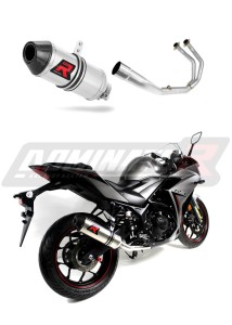YZF-R3 300 kipufogó Dob TELJES RENDSZER HP3 2015 - 2018 + dB killer medium