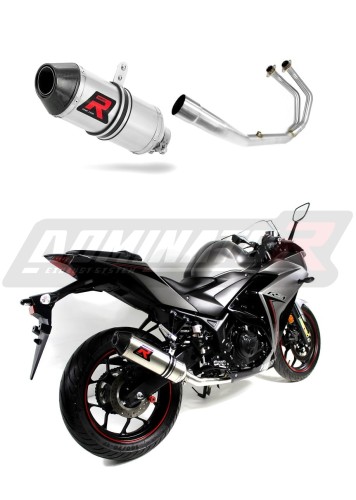 komplett kipufogórendszer DOMINATOR Full System HP3 dobbal Yamaha YZF R3 2015 - 2018 motorkerékpárhoz 6