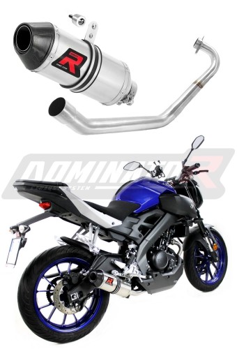 teljes kipufogórendszer DOMINATOR HP3 dobbal, amely illeszkedik a Yamaha MT 125 2014 - 2019 motorkerékpárhoz 5