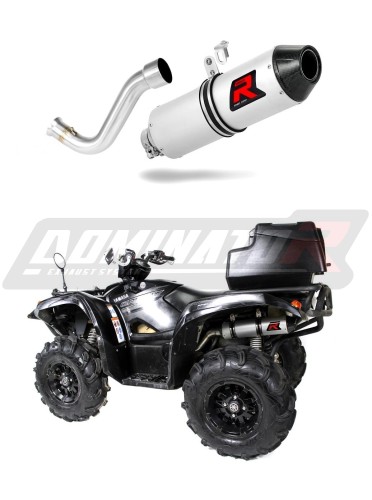 exhaust muffler DOMINATOR MX2 fits the motorcycle Yamaha GRIZZLY 700 EPS 2016   2018 5