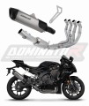 complete exhaust system with muffler DOMINATOR Full System titanium HP6 fits to Yamaha YZF R1 1000 RN32 2015  2016 6