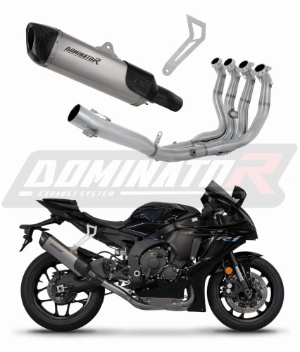 teljes kipufogórendszer DOMINATOR Full System Race HP6 titán dobbal, amely a YZF R1 1000 RN32 2015 - 2016 motorkerékpárhoz alkalmas 6