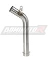 decat mid muffler DOMINATOR Mid Pipe fits the motorcycle YAMAHA FZ6 2004   2010 4