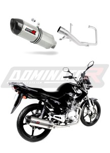 Yamaha YBR 125 2009 - 2018 Full system Kipufogó leömlő Dob HP1 + dB killer medium