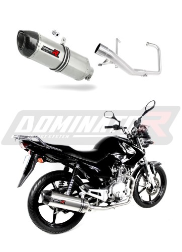 Komplett DOMINATOR Full System HP1 kipufogórendszer dobbal, amely illeszkedik a Yamaha YBR 125 2009 - 2018 motorkerékpárhoz 5