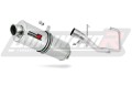 komplett kipufogórendszer DOMINATOR Ovális dobbal, amely illeszkedik a Yamaha YBR 125 2000 - 2008 motorkerékpárhoz 3