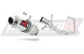 complete exhaust system with muffler DOMINATOR Full System GP1 fits the motorcycle Yamaha YBR 125 2000   2008 3