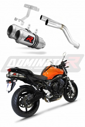 exhaust muffler DOMINATOR GP fits the motorcycle Yamaha FZ6 2006   2010 10