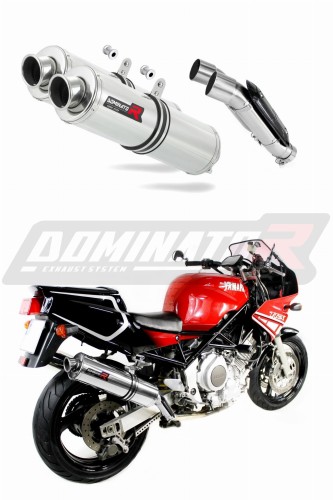 exhaust muffler DOMINATOR ROUND fits the motorcycle Yamaha TRX 850 1995   2000 5
