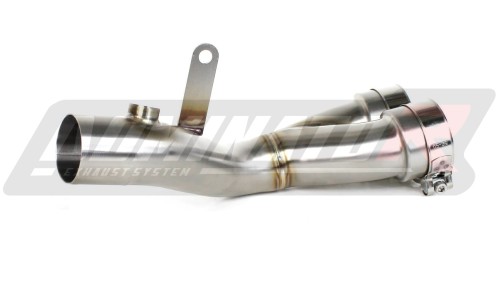 DOMINATOR decat középső hangtompító Mid Pipe YZF R6 2017 - 2023 motorkerékpárhoz 6