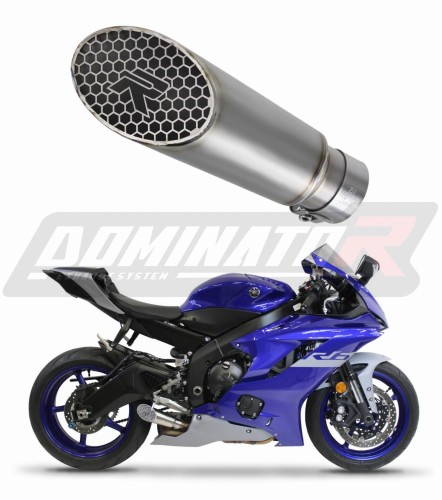 DOMINATOR Titán GP3 kipufogó dob YZF R6 motorkerékpárhoz 2017 - 2023 6