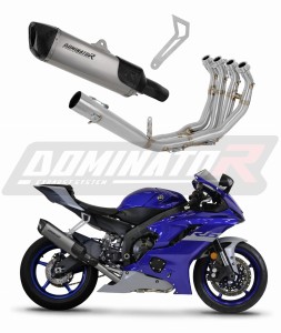 Yamaha YZF R6 2017 - 2023 Full System kipufogó Titán dob HP6 + dB killer