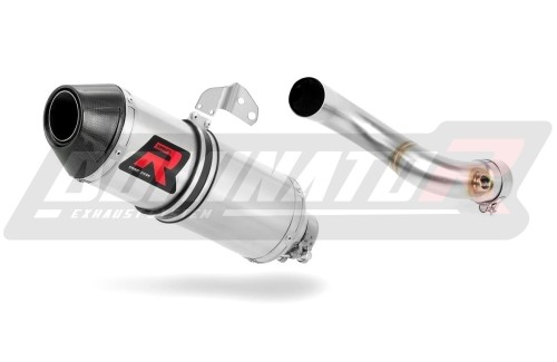 exhaust muffler DOMINATOR HP3 fits the motorcycle Yamaha XSR 900 2016   2021 9