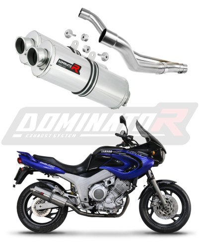 DOMINATOR Ovális kipufogó dob Yamaha TDM 850 1991 - 1995 motorkerékpárhoz 6
