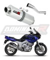 exhaust muffler DOMINATOR oval fits the motorcycle Yamaha TDM 850 Right Side 1991   1995 6
