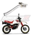 exhaust manifold header DOMINATOR  fits the motorcycle Yamaha XT 600 TENERE 1987   1989 5