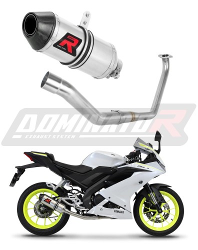 komplett kipufogórendszer DOMINATOR Full System HP3 dobbal, amely illeszkedik a Yamaha YZF R125 2019 - 2020 motorkerékpárhoz 6