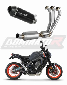 Yamaha MT 09 2021 - 2023 Low Level EX Teljes rendszer Leömlő kipufogó dob HP3 BLACK + dB killer medium