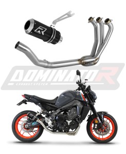 Yamaha MT 09 2021 - 2023 Full system Kipufogósor Kipufogódob GP BLACK + dB killer medium