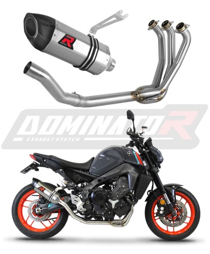 Yamaha MT 09 2021 - 2023 Teljes rendszer Kipufogó leömlő HP5 dob + dB killer medium