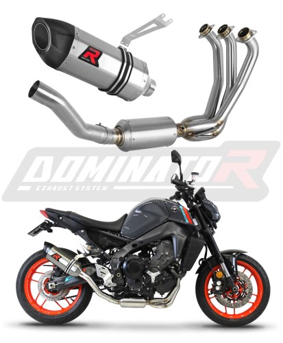 Yamaha MT 09 2021 - 2023 EX Teljes rendszer Leömlő Kipufogó Dob HP5 + dB killer medium